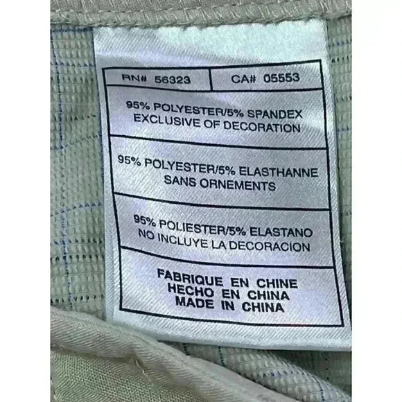 Nike Golf Men’s FitDry Plaid Performance Shorts Tan Size 40 - Picture 4 of 6